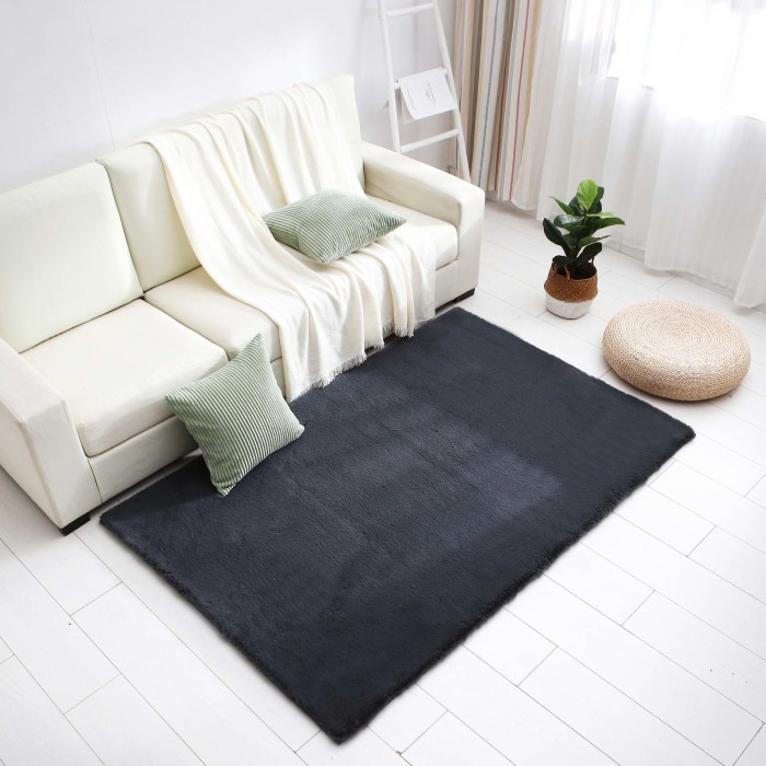 Camilla (антрацит) Коврик 140х200см