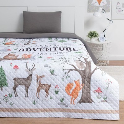 Покрывало &quot;Этель&quot; 2 сп Adventure, 180*220 см, микрофибра