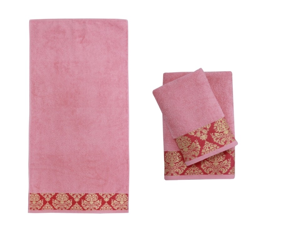 Полотенце банное INGEGNOSİTA Pink (розовый)  50x100