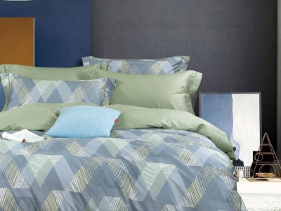 Постельное белье Asabella 1869-4S полуторное печатный сатин