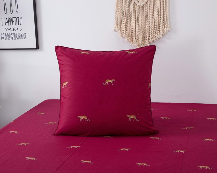 Круэлла (бордо) Комплект постельного белья Сатин 2х