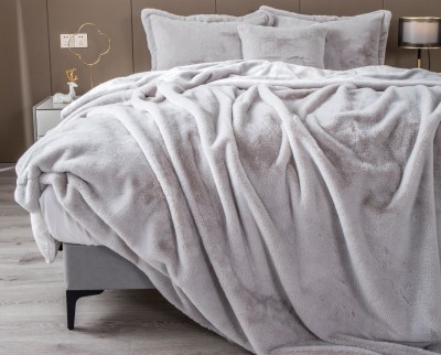 Покрывало декоративное Rabbit (бежевый платина) 160х220см