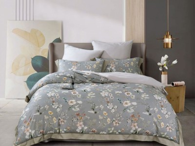 Постельное белье Asabella Евро, фланель-тенсел 2222-6