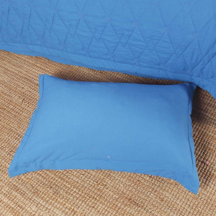 Камелия (синяя) Евро Комплект Вышивка