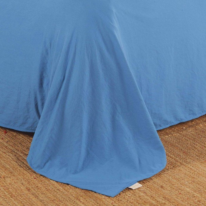 Камелия (синяя) Евро Комплект Вышивка