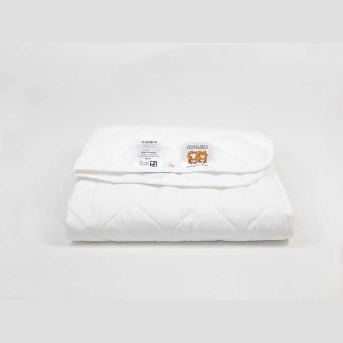 Наматрасник с резинками по углам KINDER 95C° GRASS 90 х 200 всесезонный