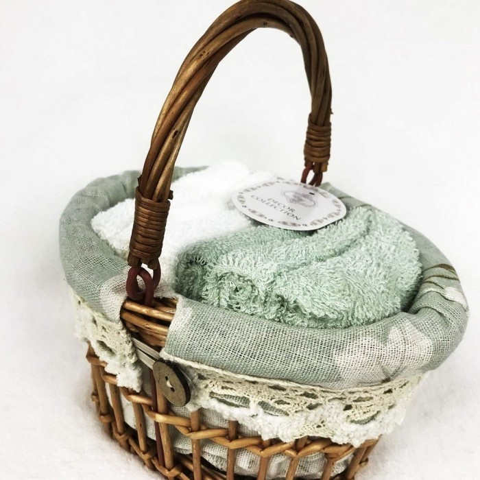 Виола (бирюза) Набор 30х30(6шт)