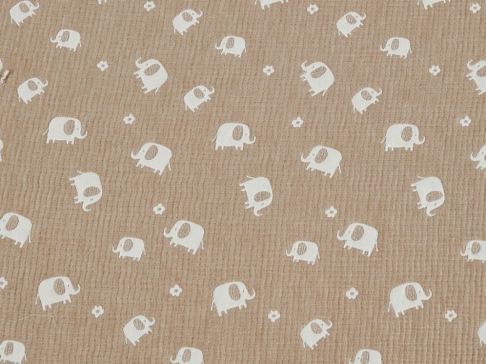 Плед Asabella хлопковый муслин, наполнитель искусственный шелк 160х220 см, 2277-OS