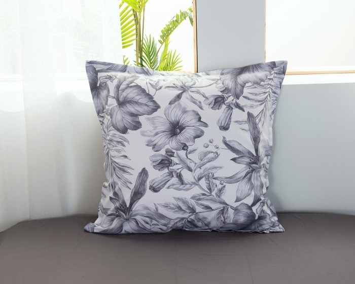 Габби (серая) Комплект постельного белья Евро Макси 2н