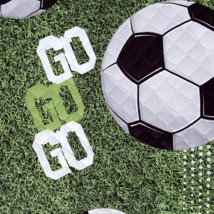 Покрывало "Этель" 1,5 сп Футбол, 145*210 см, микрофибра