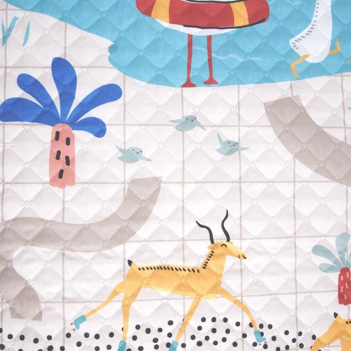 Покрывало "Этель" 2 сп Заповедник, 180*220 см, микрофибра