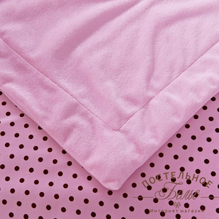Рэйнольд (горох pink) Покрывало 200х220