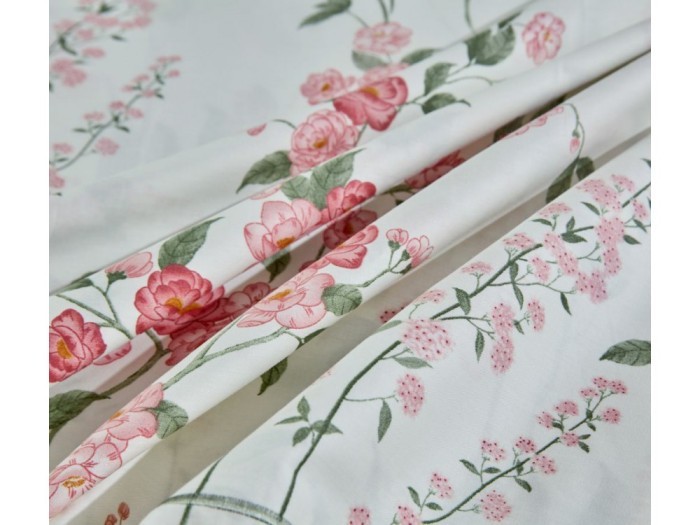 Постельное белье Asabella 2028-6 евро печатный сатин