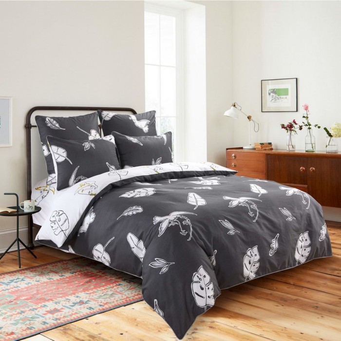 Модерн №52 Комплект постельного белья сатин Евро 4н