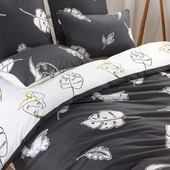 Модерн №52 Комплект постельного белья сатин Евро 4н