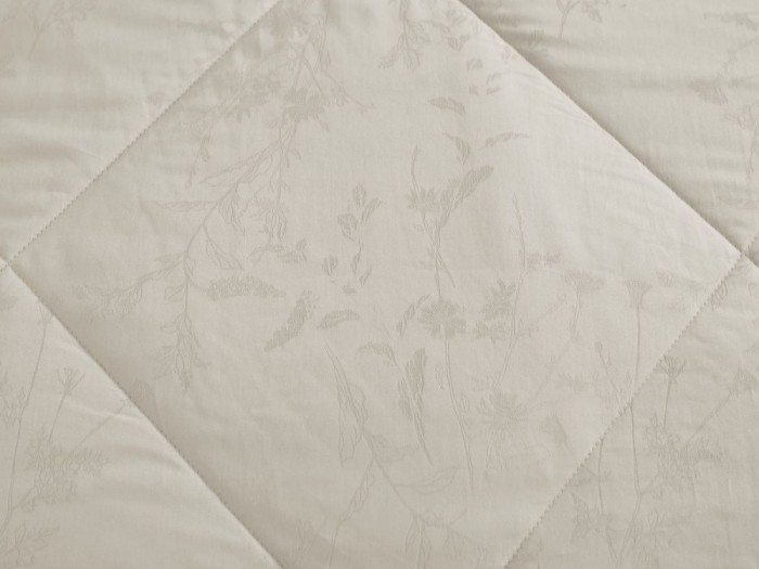 Комплект с летним одеялом из хлопкового жаккарда семейный 160х220 см, 2410-2OSP