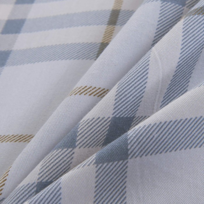 Вальдес (беж) Комплект постельного белья сатин Евро 4н