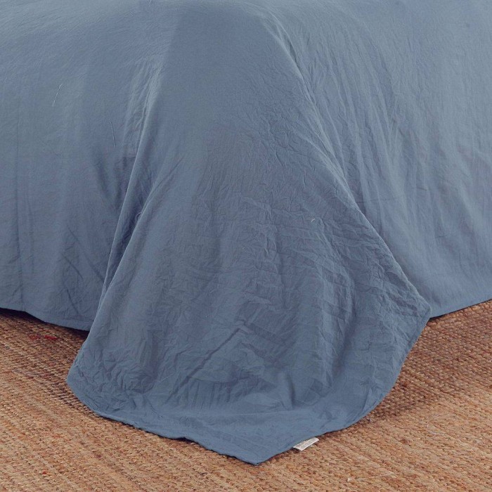 Камелия (темно-серая) Евро Комплект Вышивка