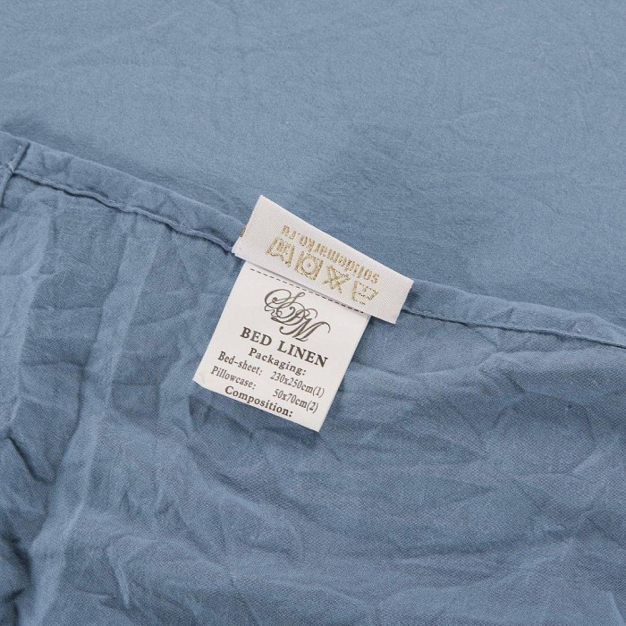 Камелия (темно-серая) Евро Комплект Вышивка