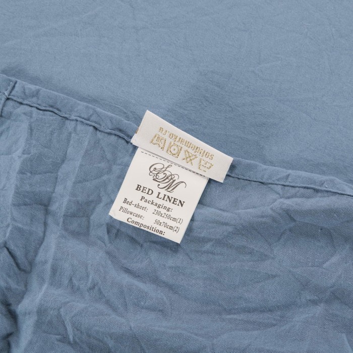 Камелия (темно-серая) Евро Комплект Вышивка