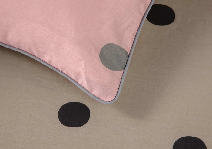 Росси (персик) Комплект постельного белья сатин 7Е