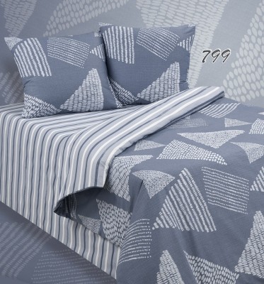 Комплект постельного белья Евро Поплин 70х70-2шт ПА-3-799