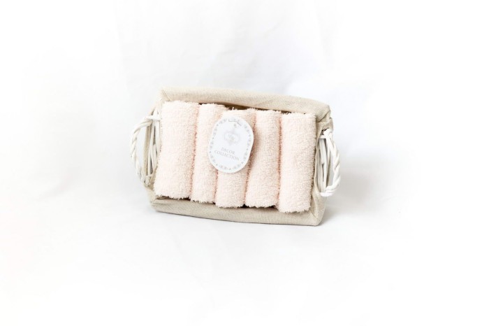 Герда (персик) Набор 30х30 (5шт)