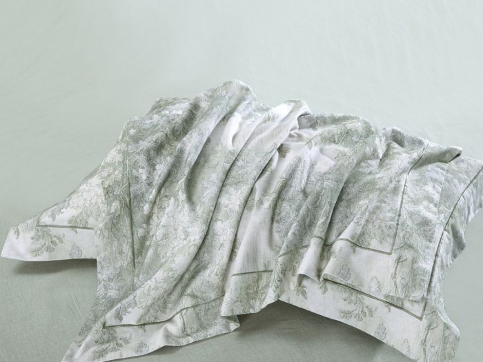 Комплект евро с летним одеялом из фланели 200х220 см, 2291-OMP