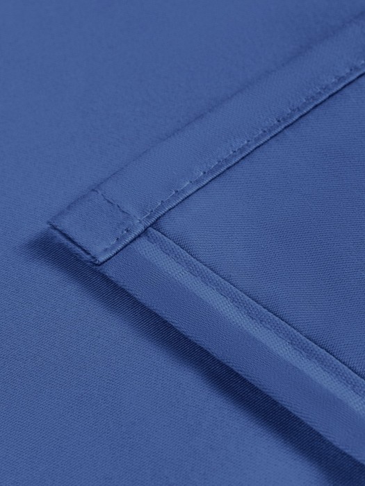 Постельное белье Arya из Oднотонного Сатина 2 Сп. 200x220 Vip Темно-синий