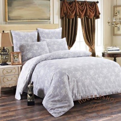 Дэйви Комплект постельного белья сатин Евро 4н