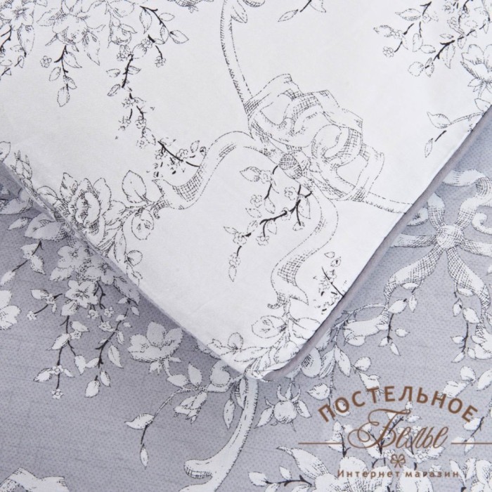 Дэйви Комплект постельного белья сатин Евро 4н