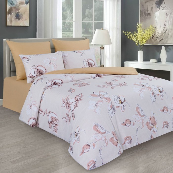 Постельное белье Valtery печатный CS-8 полуторное