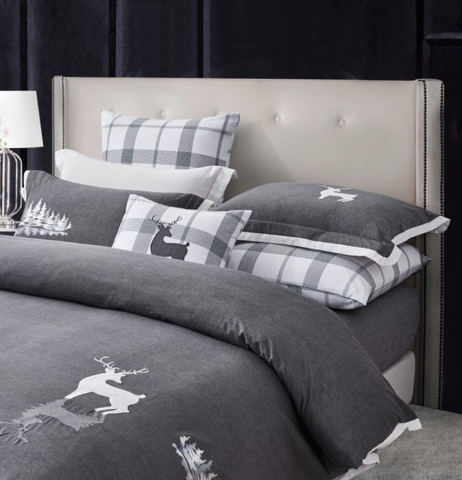 Постельное Белье Arya Natural С Вышивкой 2 Сп. Cupid 