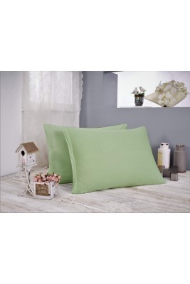 Наволочка Трикотаж (зеленая) 50х70 (2шт)