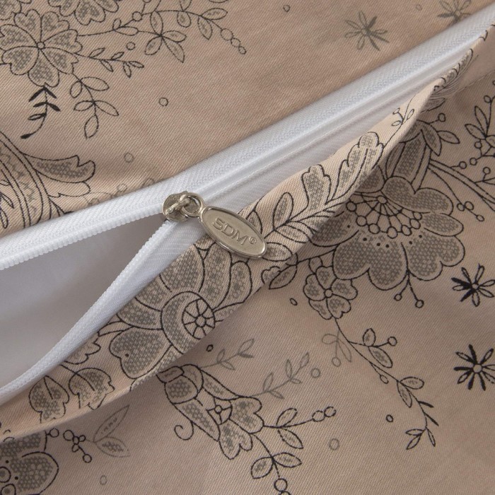 Карина (беж) Комплект постельного белья сатин 7Е