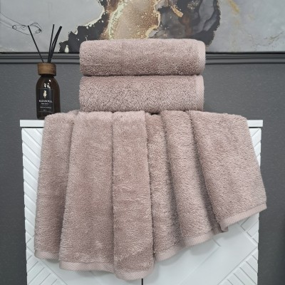 Полотенца Teddy (дымчатая роза) 50х90см,70х140см