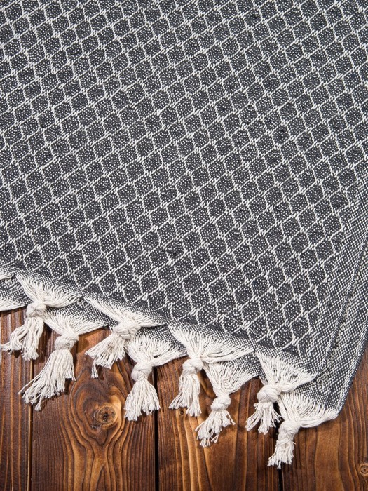 Покрывало NAZBONC цвет антрацит 200х220