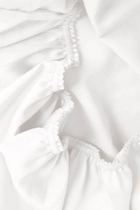 Постельное белье Arctic White Brilliant Grass Евро, 70х70, Простыня на резинке 180х200