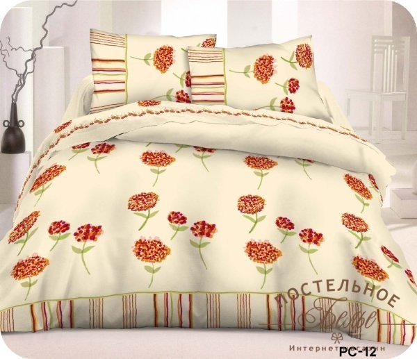 Постельное белье Valtery PC-12 двуспальное