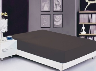 Простынь на резинке сатин однотонный PRC-R-18 160x200