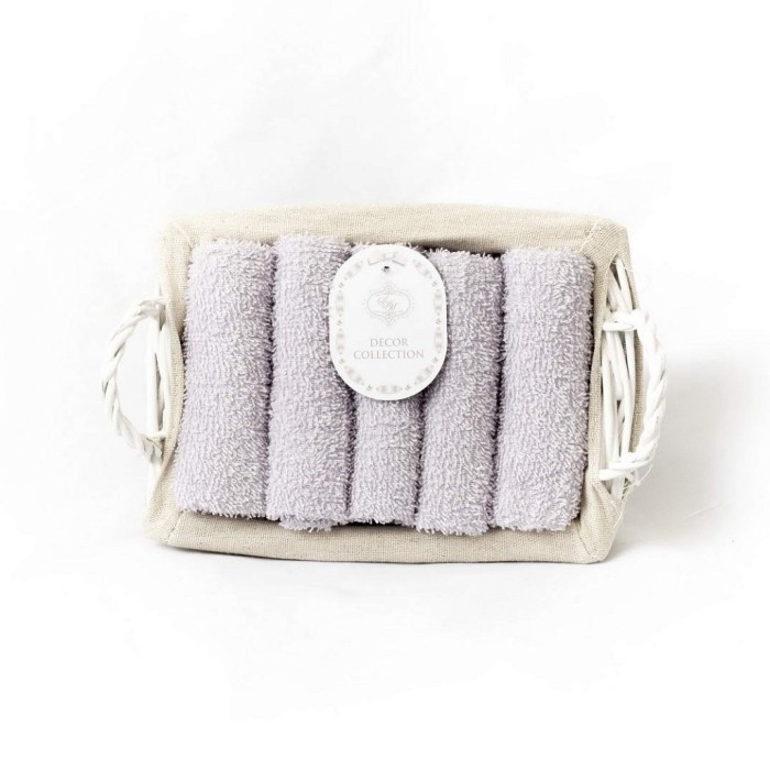 Герда (фиолет) Набор 30х30 (5шт)