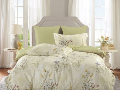 Комплект постельного белья Семейный, сатин с лазерной печатью 2353-7 