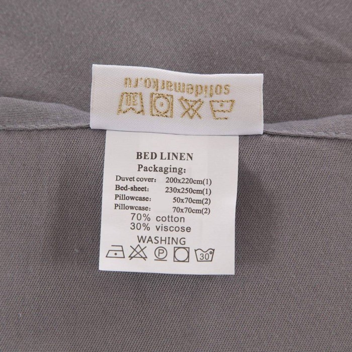 Маркус №1 Комплект постельного белья Модерн Евро 4н