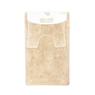 LUNA (капучино) Набор ков. для ванной комнаты 60х100 и 50х50