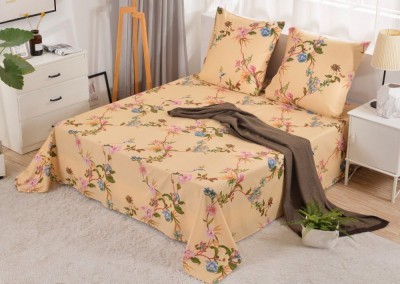 Простынь на резинки сатин печатный PCT-R-304 90x200