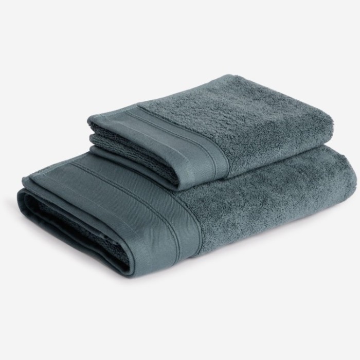 Комплект полотенец махровых Ocean Balance Grass 40х70,70х140 (2шт)