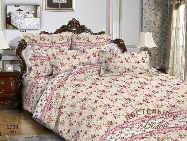Постельное белье Бязь ГОСТ 9799-Семейный