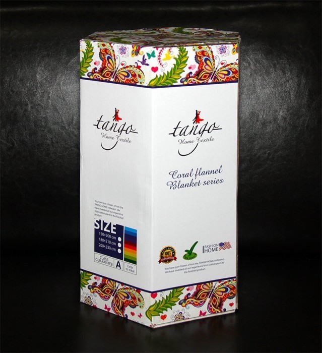 Плед микрофибра "Фланель" 1,5-спальный 3036-128