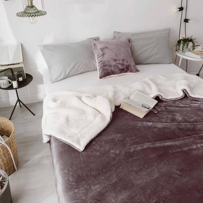 Жадор (лиловый) Плед 220х240