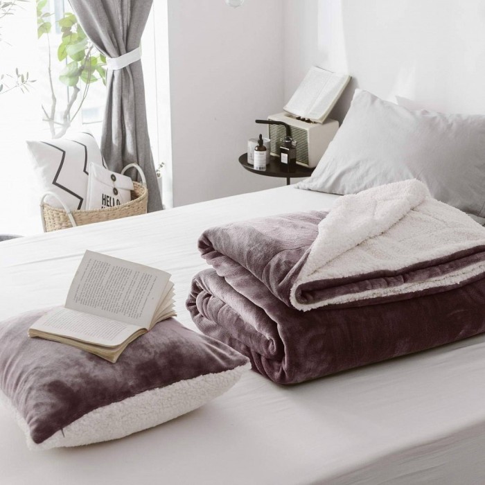 Жадор (лиловый) Плед 220х240